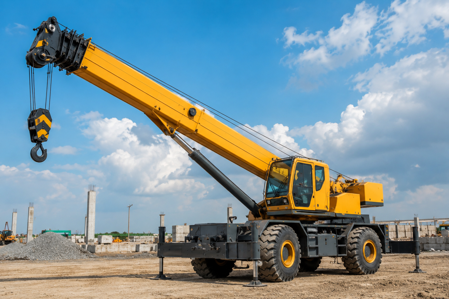 Rough Terrain Crane