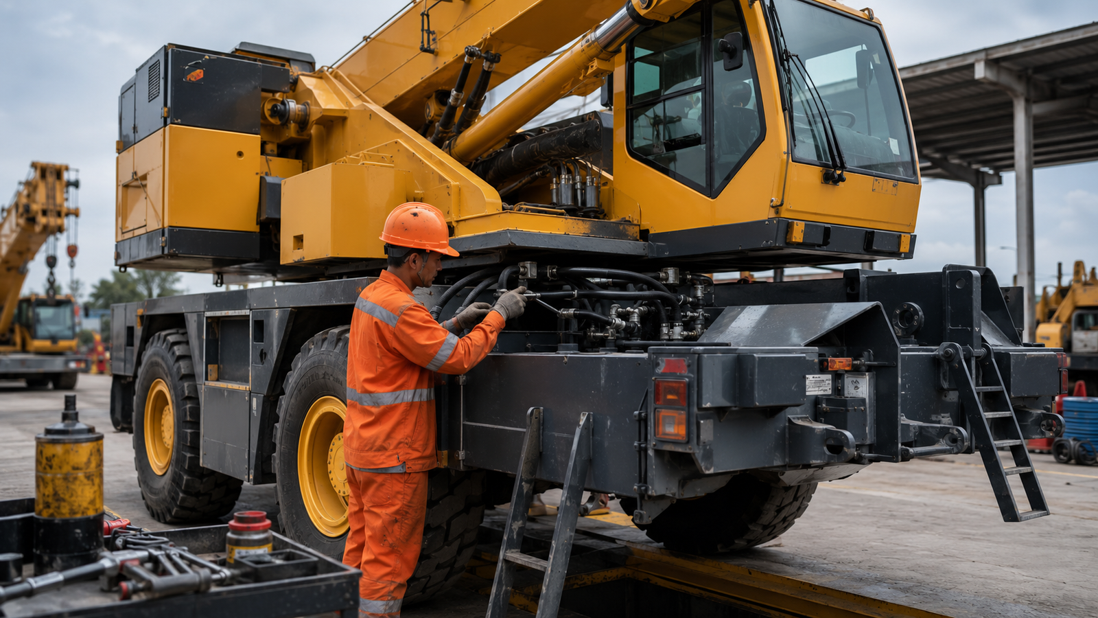 Rough Terrain Crane 