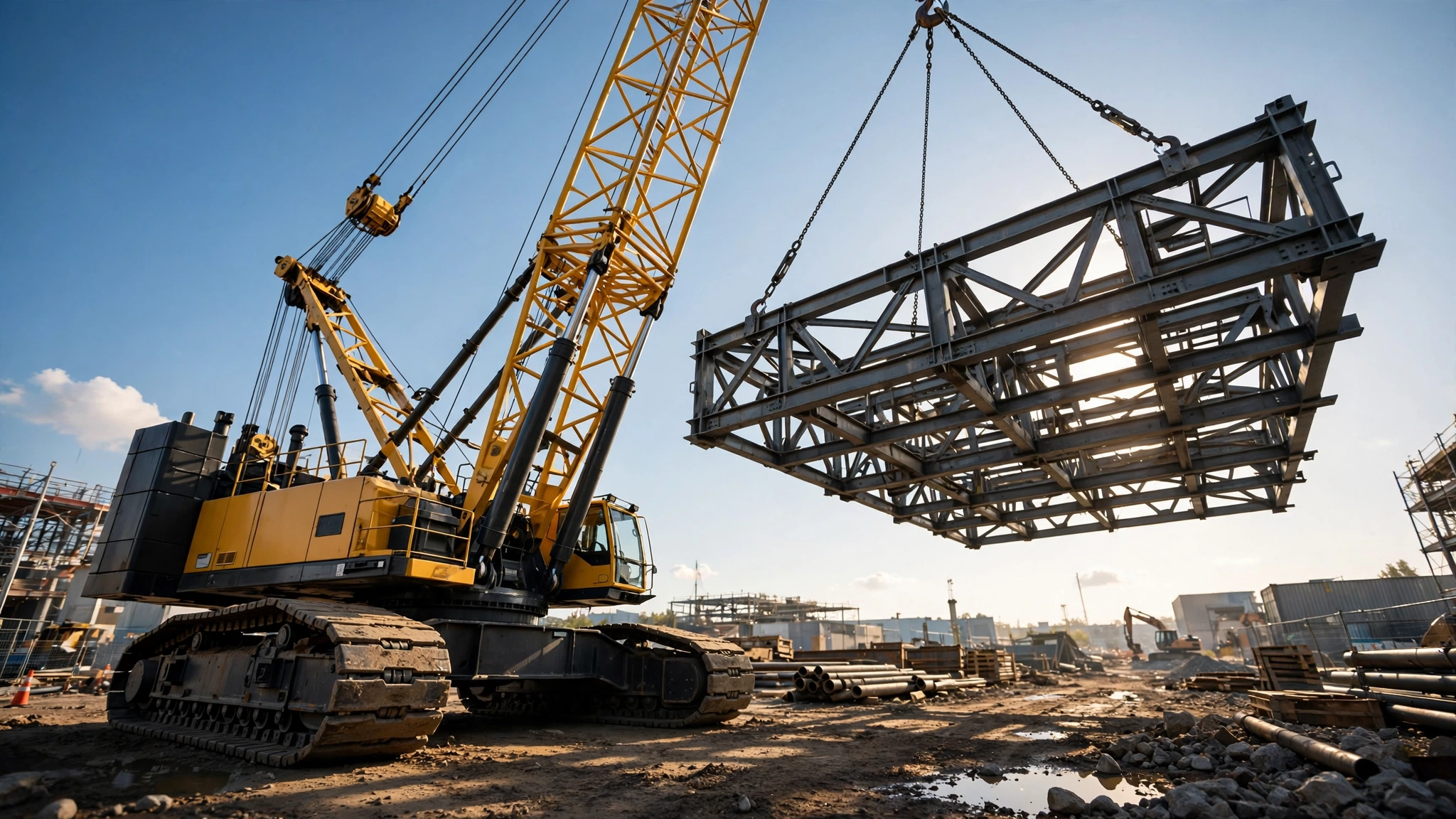 Crawler Crane Advantages and Disadvantages