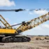 crawler crane for mining