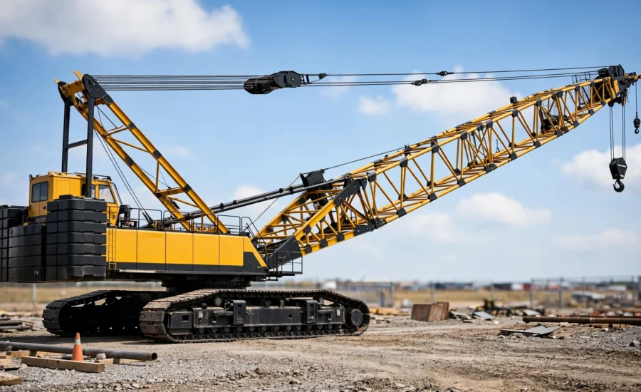 crawler crane for mining