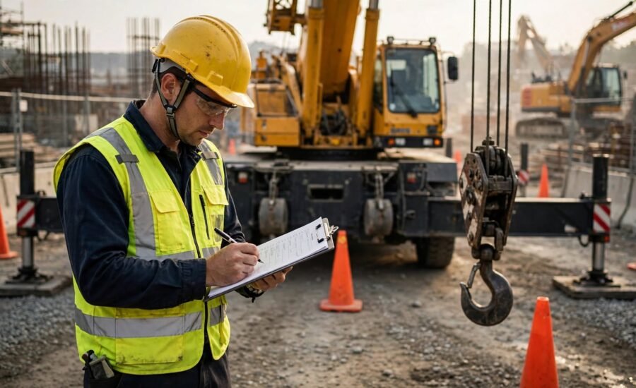 Mobile Crane Inspection Checklist