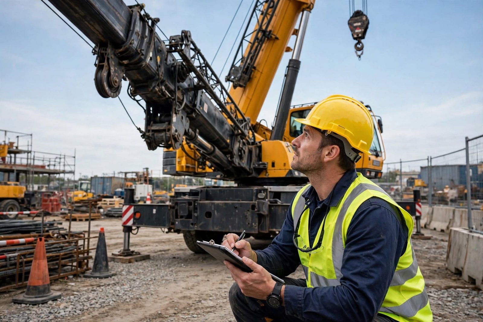 Crane Inspection Prior to Testing