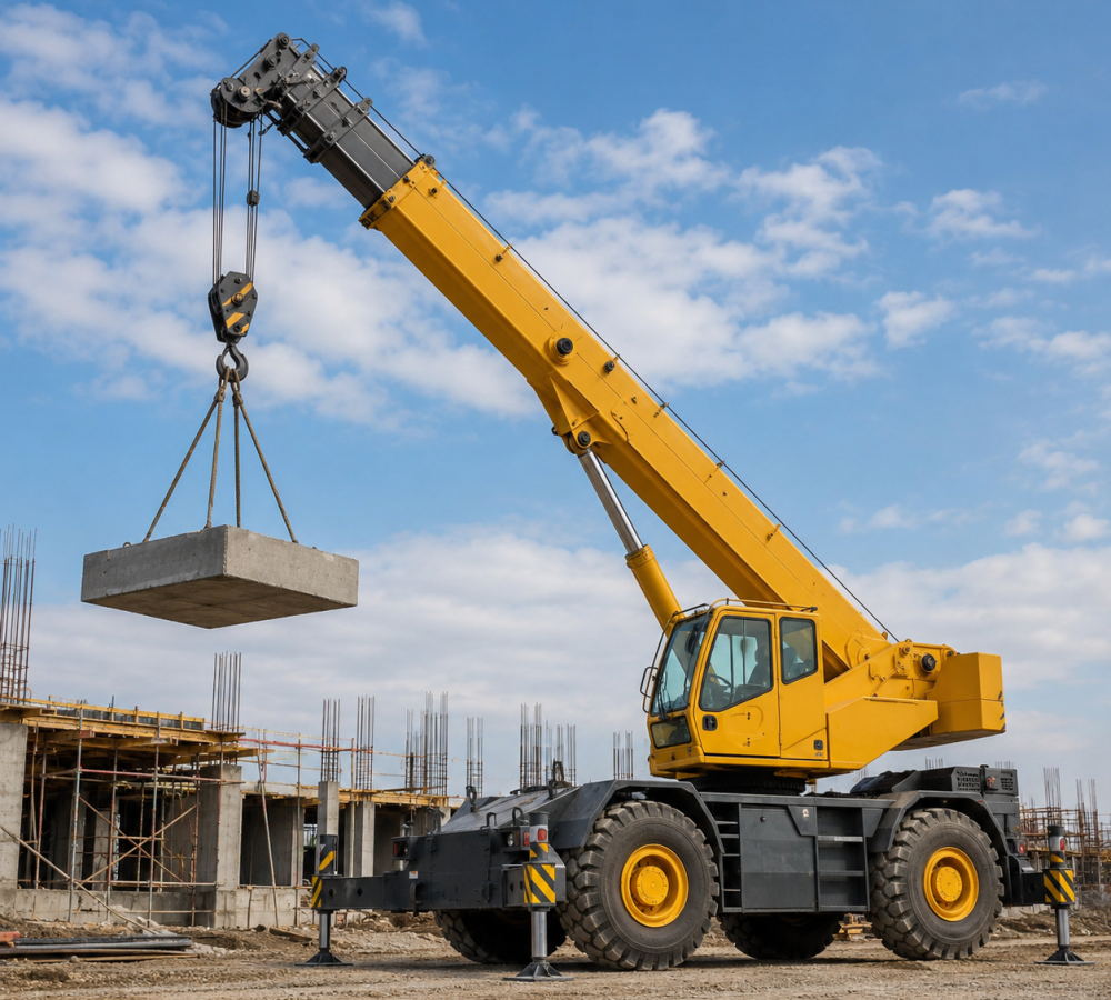 Rough Terrain Crane
